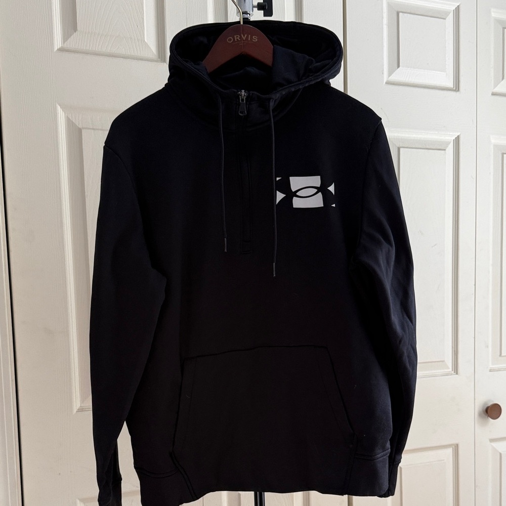 Under Armour Black Hoodie with Logo